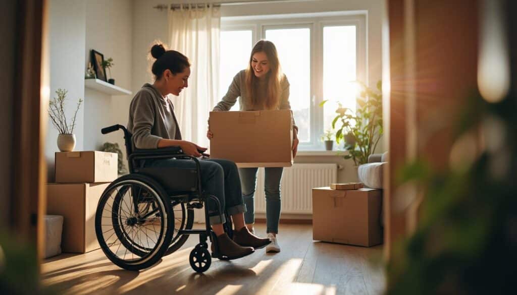 Aide au déménagement pour une personne handicapée : guide complet