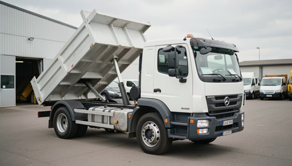 Choisir un camion benne d’occasion de 3,5 tonnes