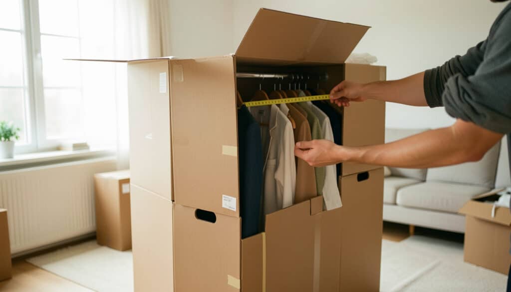 Carton de penderie : comment bien choisir le bon format