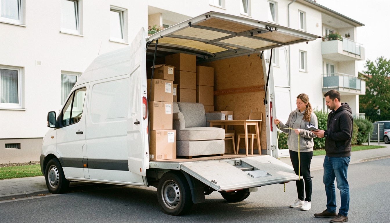 Quel camion choisir pour déménager un T3 ?