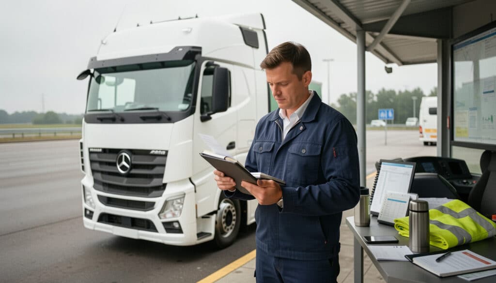 Salaire d’un chauffeur routier : repères et variations