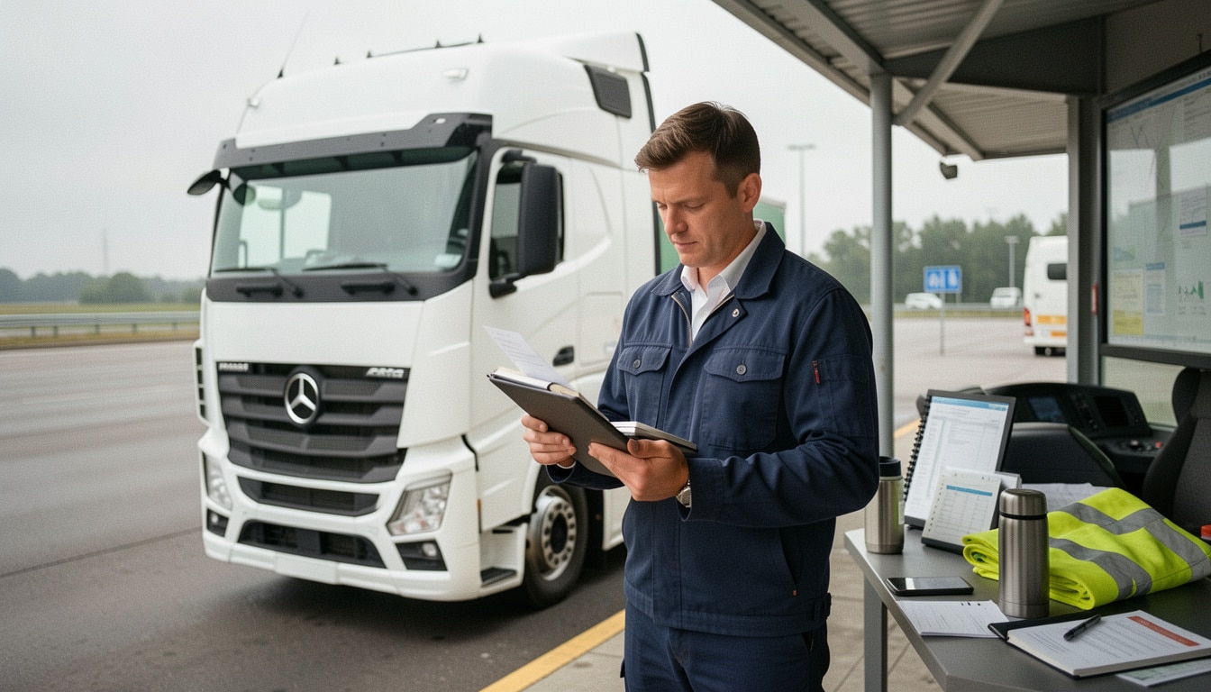 Salaire d’un chauffeur routier : repères et variations